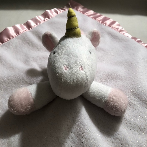 Cloud Island Unicorn Lovey Blankie Security Blanket - Picture 2 of 7